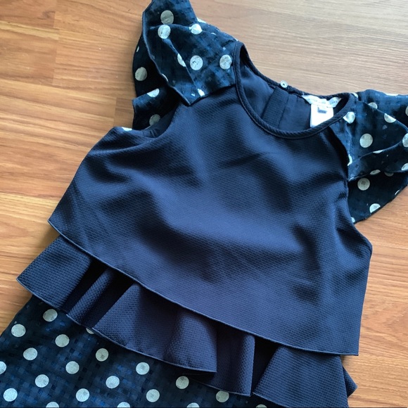 Girls peplum dress - Picture 3 of 3